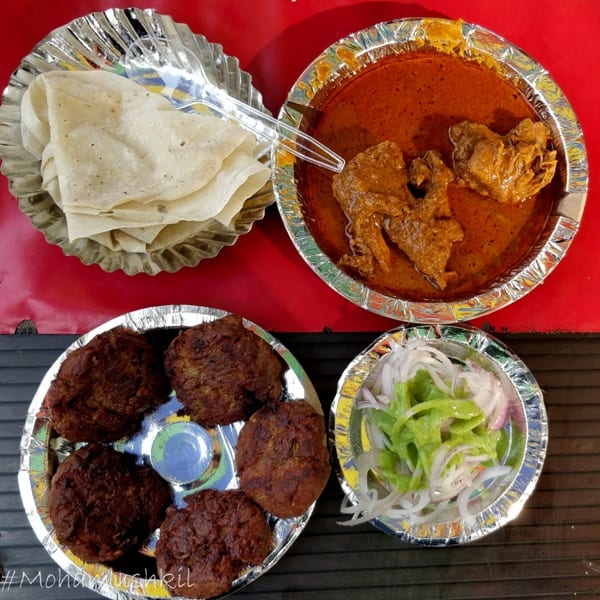 food at Matka peer dargah