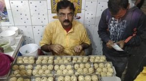 Shyamsundar Sweets is situated in Baharu Bazaar