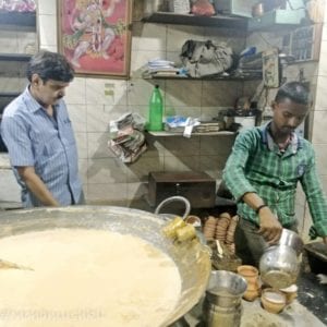 Milk seller at rabindra sarani