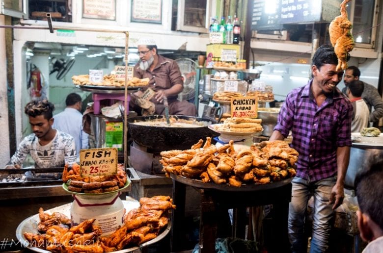 Kebab at Delhi