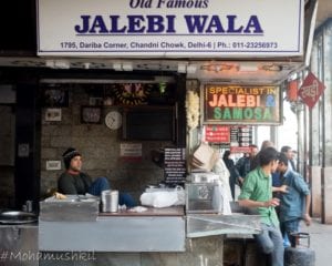 Jalebi wala at Chandni chowk