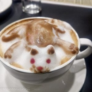 3D latte art