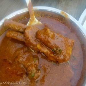 mutton curry at curry singh kitchen