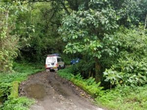 road to Rainbow Valley Resort