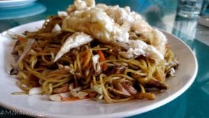 chowmin at Gompus Kalimpong