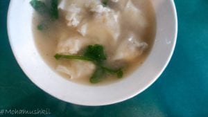 wanton soup at Gompus Kalimpong