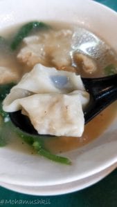 wanton soup at Gompus Kalimpong