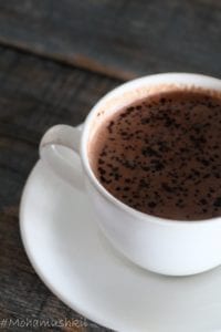 hot chocolate at Art cafe Kalimpong