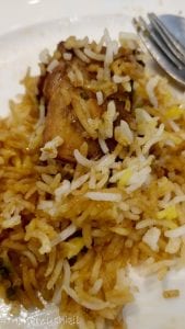 Biryani at Holiday Inn Kolkata