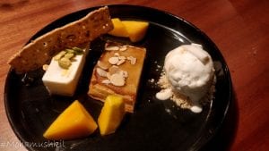 Dessert platter at Riyasat