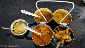 Adhra mess food