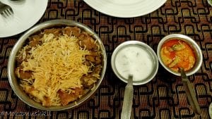 Biryani at Shadab