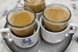 kesar tea at Nayaab restaurant