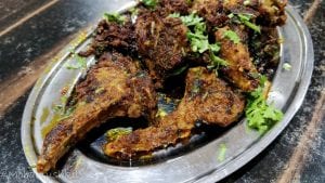Mutton chops at Meridian Biryani