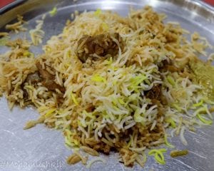 Biryani at Shah Ghouse