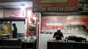 pathar ke gosht at Bade Miyan