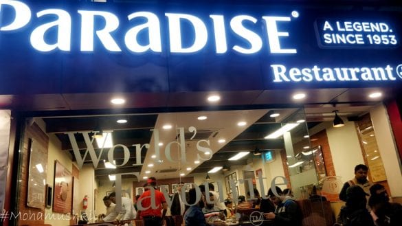 Paradise biryani Kolkata