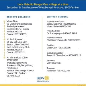 amphan help West Bengal